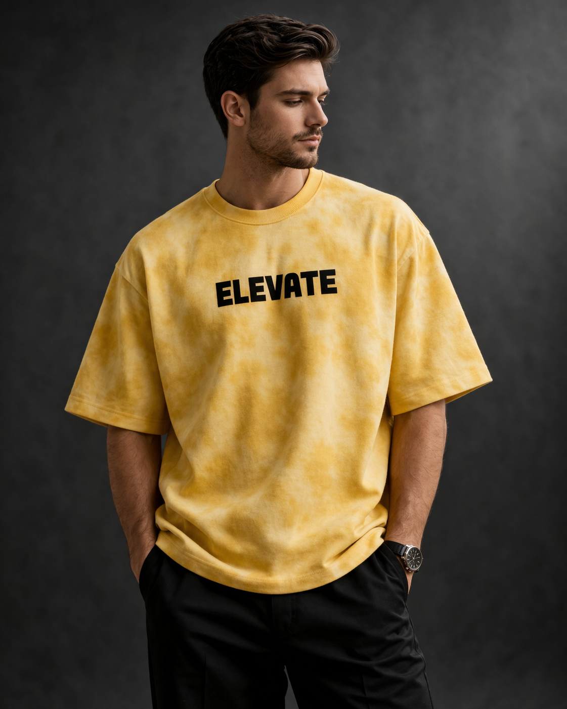 Unisex Tie Dye Oversized T-Shirt