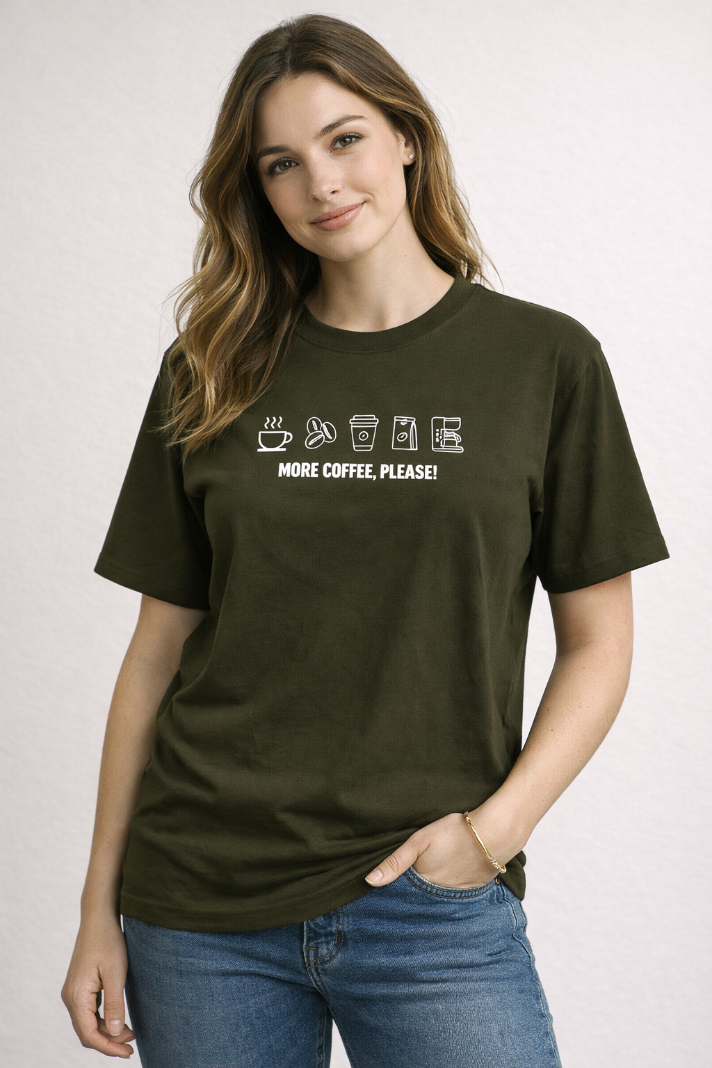 Oversized Coffee Core Tee