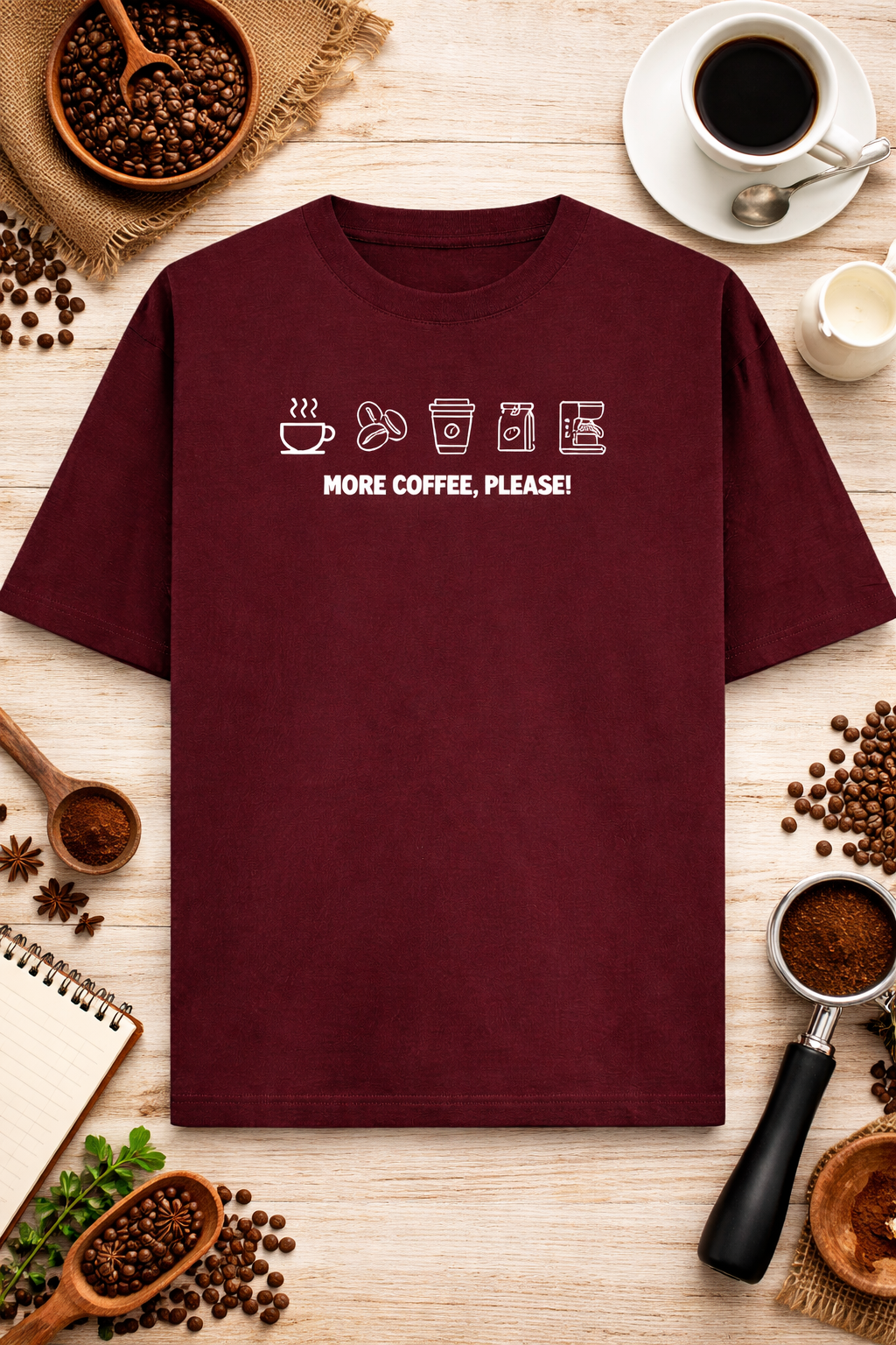 Oversized Coffee Core Tee