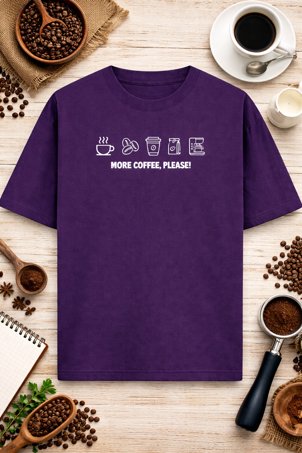 Oversized Coffee Core Tee