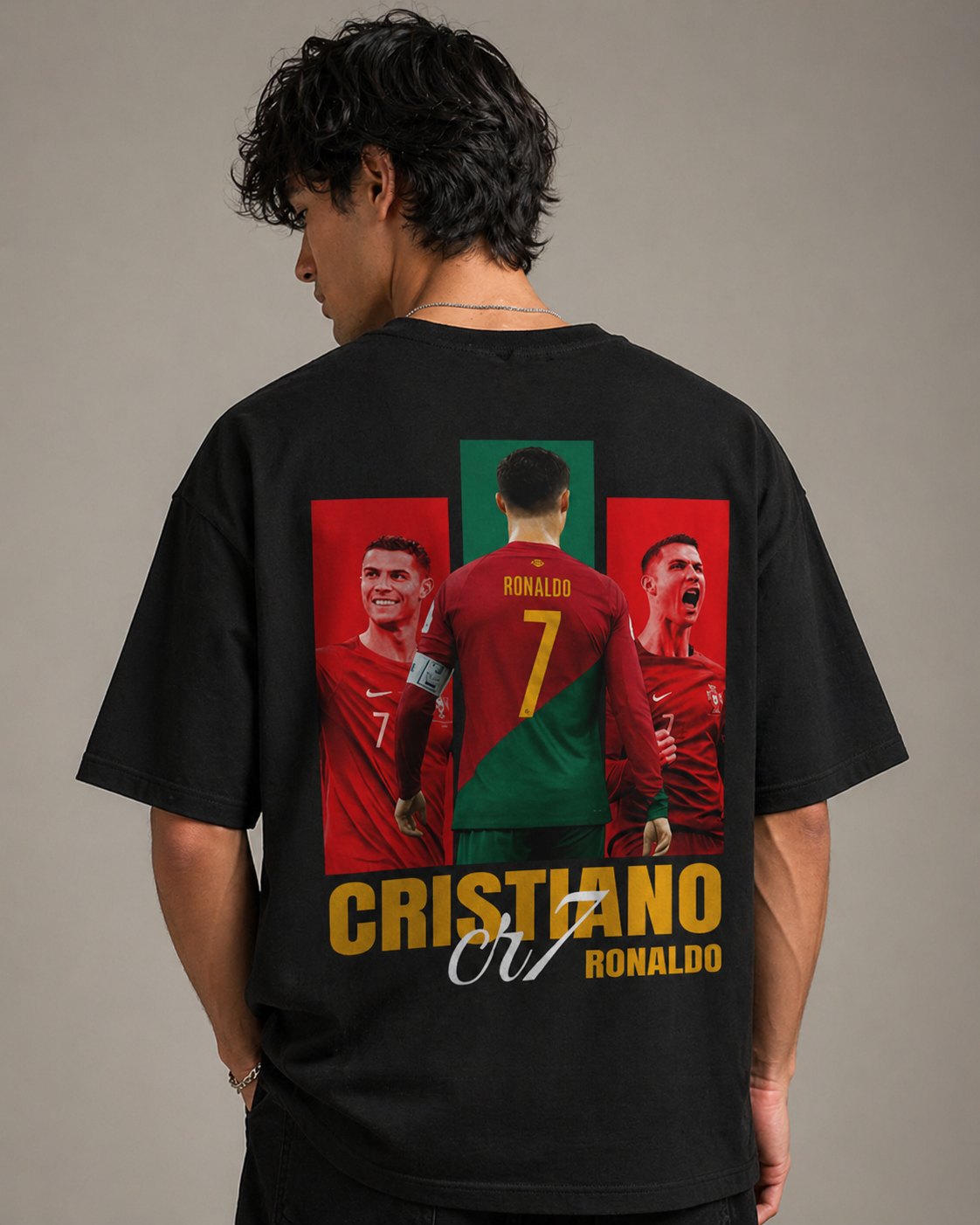 Oversized Unisex CR7 Legacy Oversized Tee