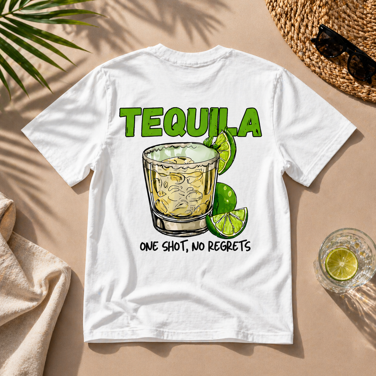 Unisex Tequila Vibes Oversized Tee