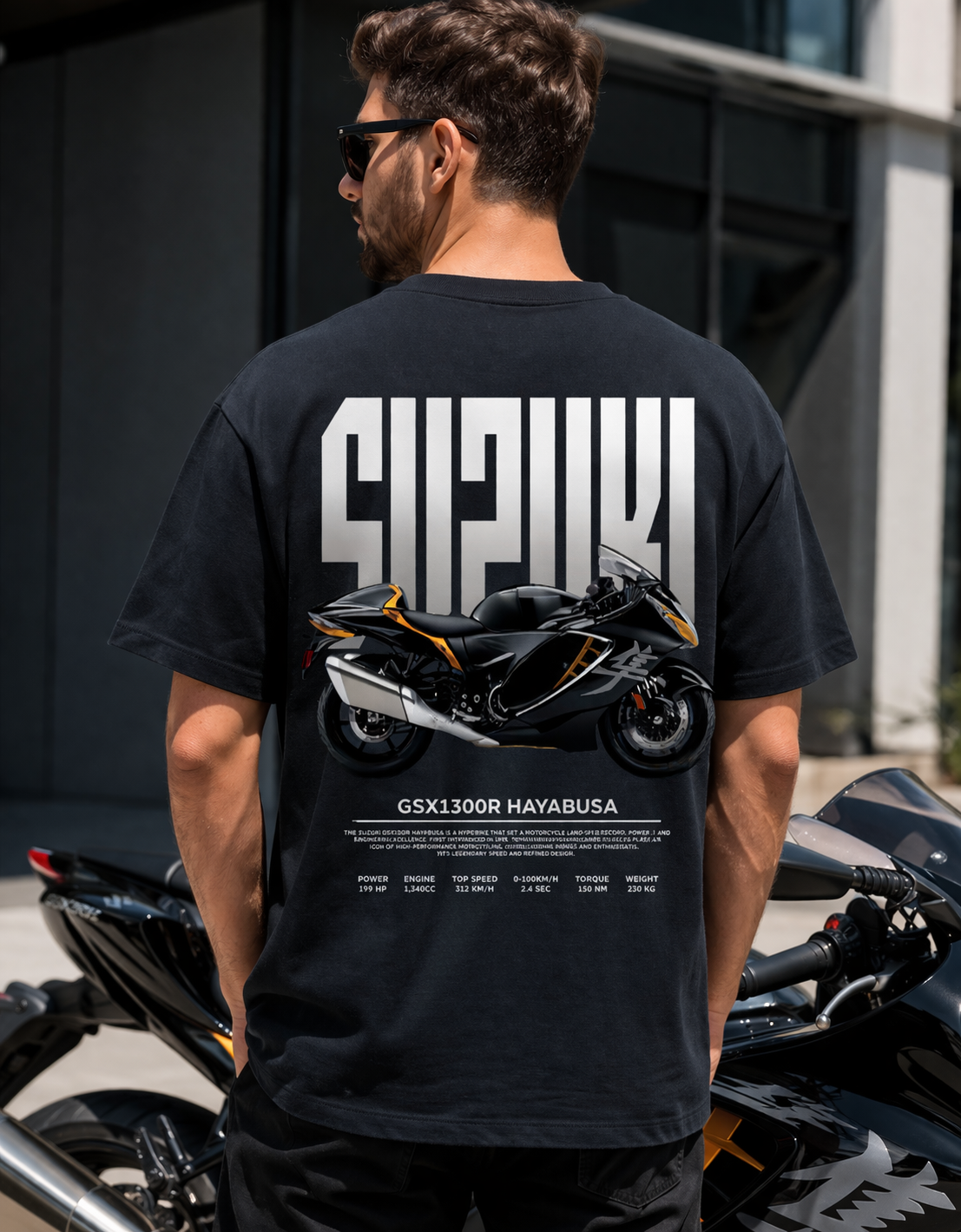 Unisex Oversized GSX1300R Street Beast Tee