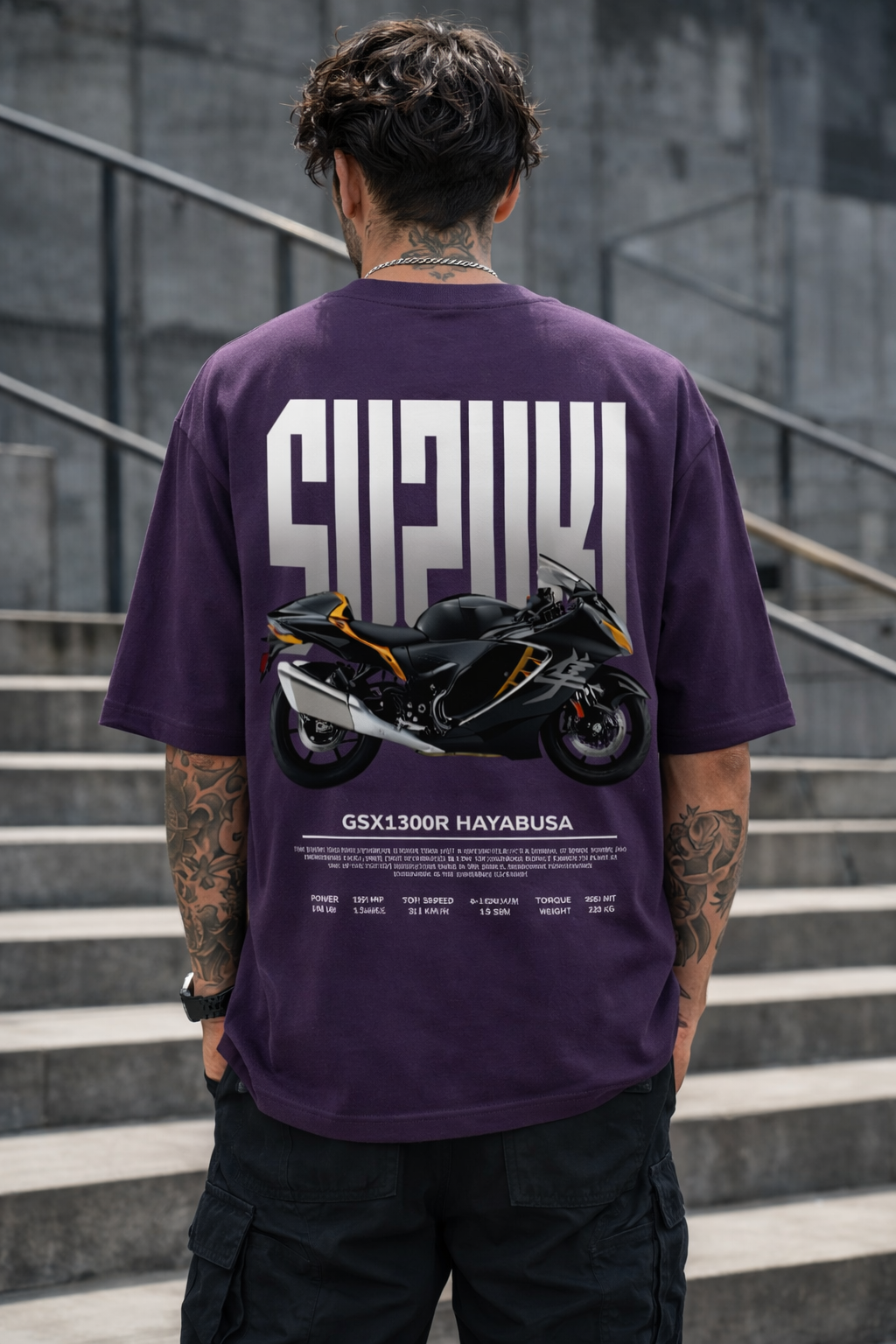 Unisex Oversized GSX1300R Street Beast Tee