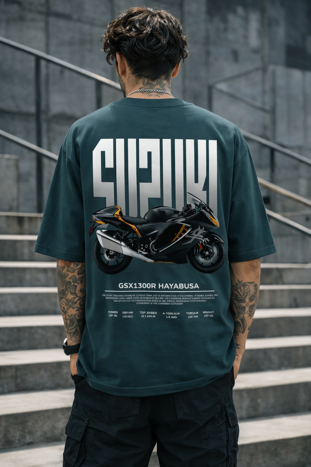 Unisex Oversized GSX1300R Street Beast Tee