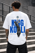 Unisex Oversized Kohli 18 Signature Edition