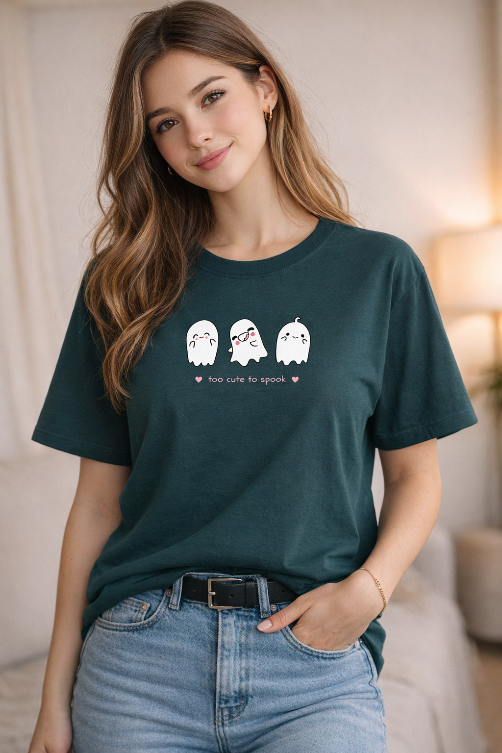 Too Cute To Spook Oversized Tee