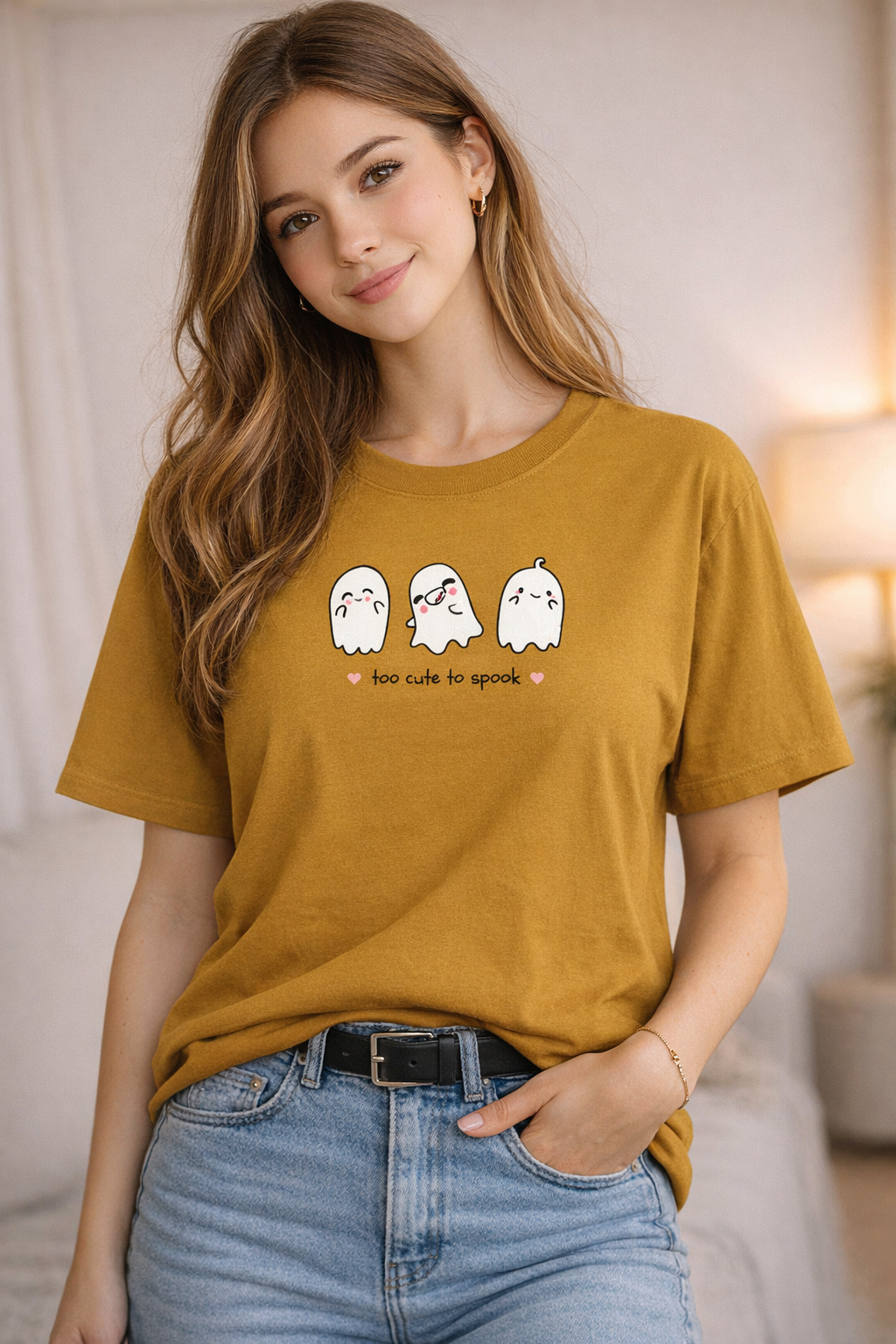 Too Cute To Spook Oversized Tee