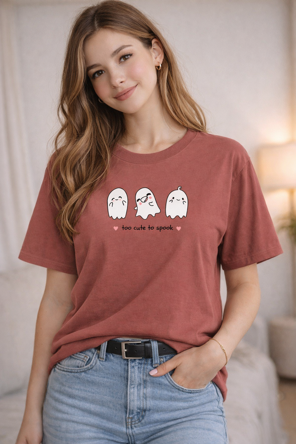 Too Cute To Spook Oversized Tee