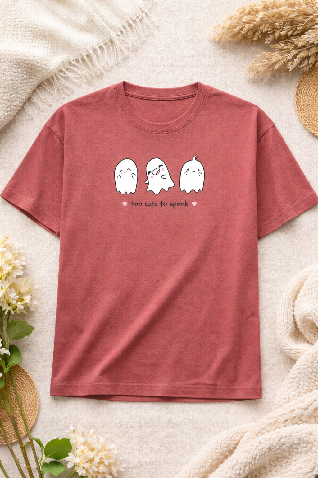Too Cute To Spook Oversized Tee