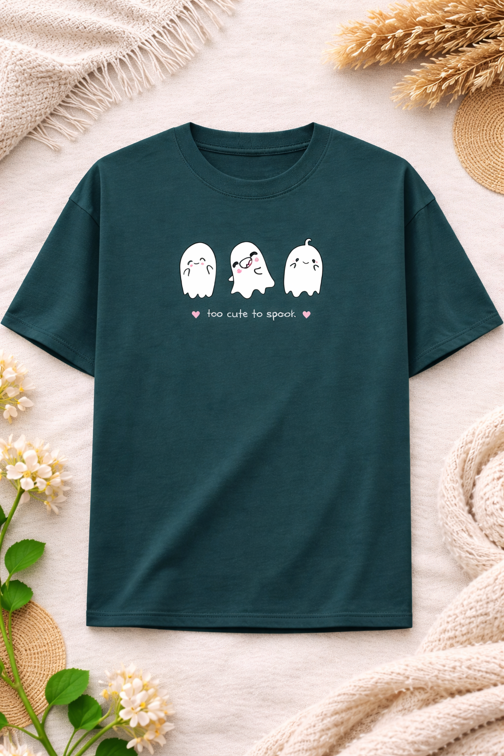 Too Cute To Spook Oversized Tee