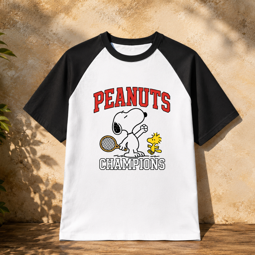 Peanuts Champions Raglan Tee
