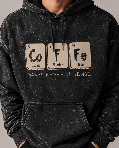 Co-FFee Acid Wash Hoodie