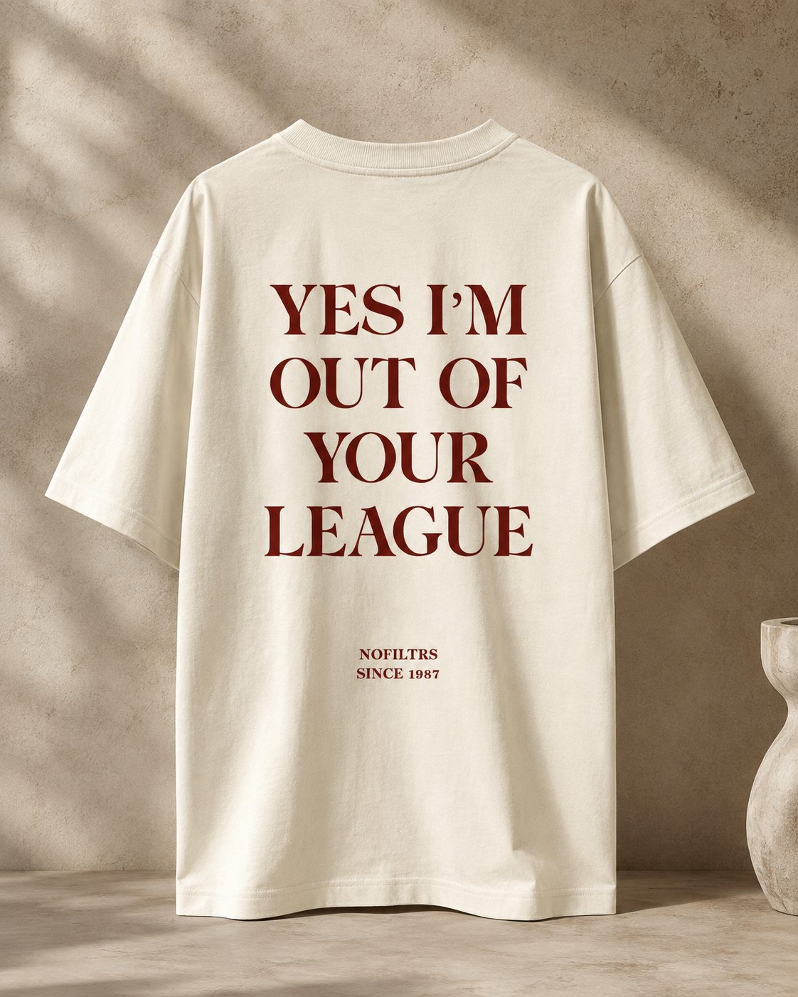 Out of Your League Oversized Tee