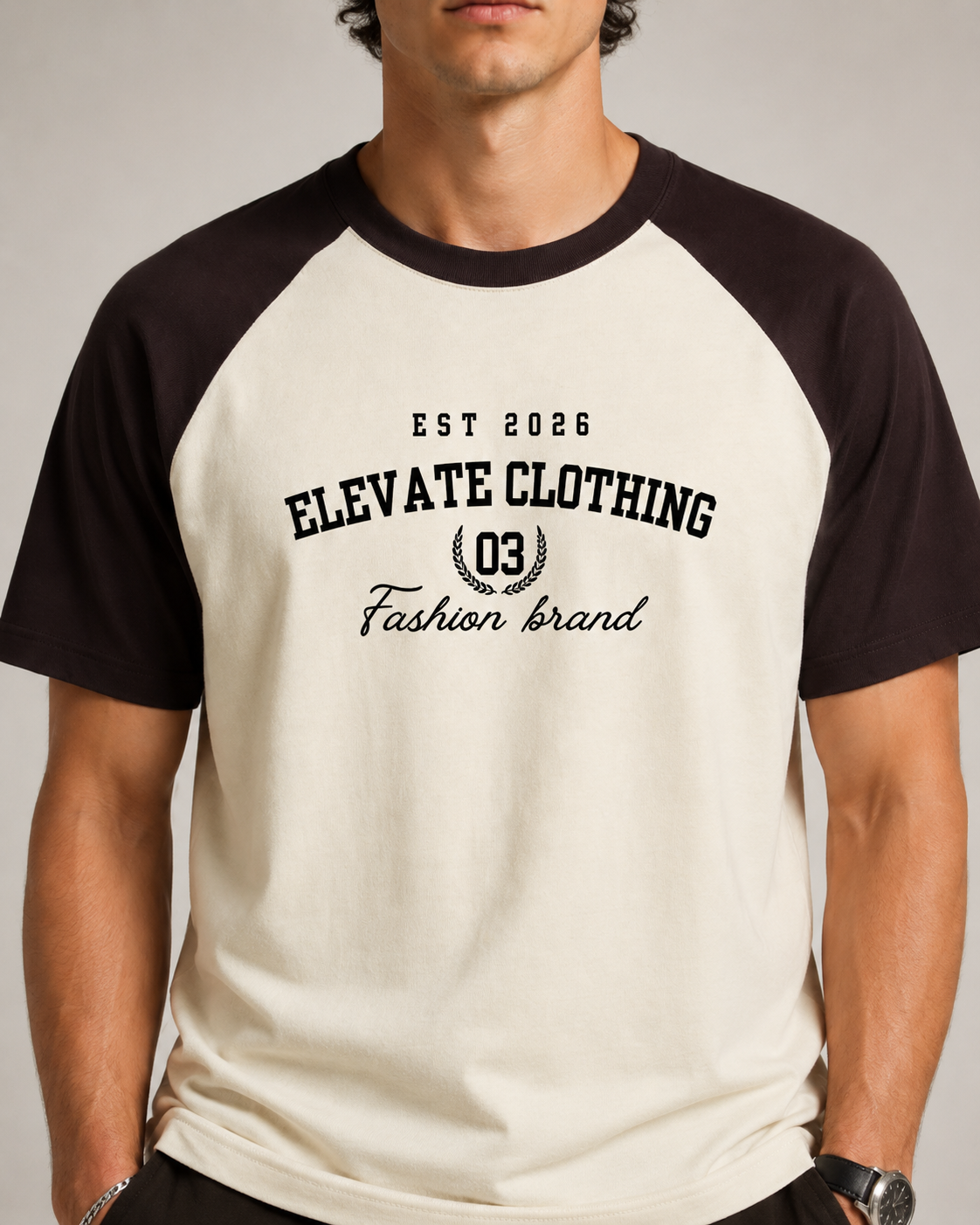 Oversized Elevate Heritage Raglan Tee