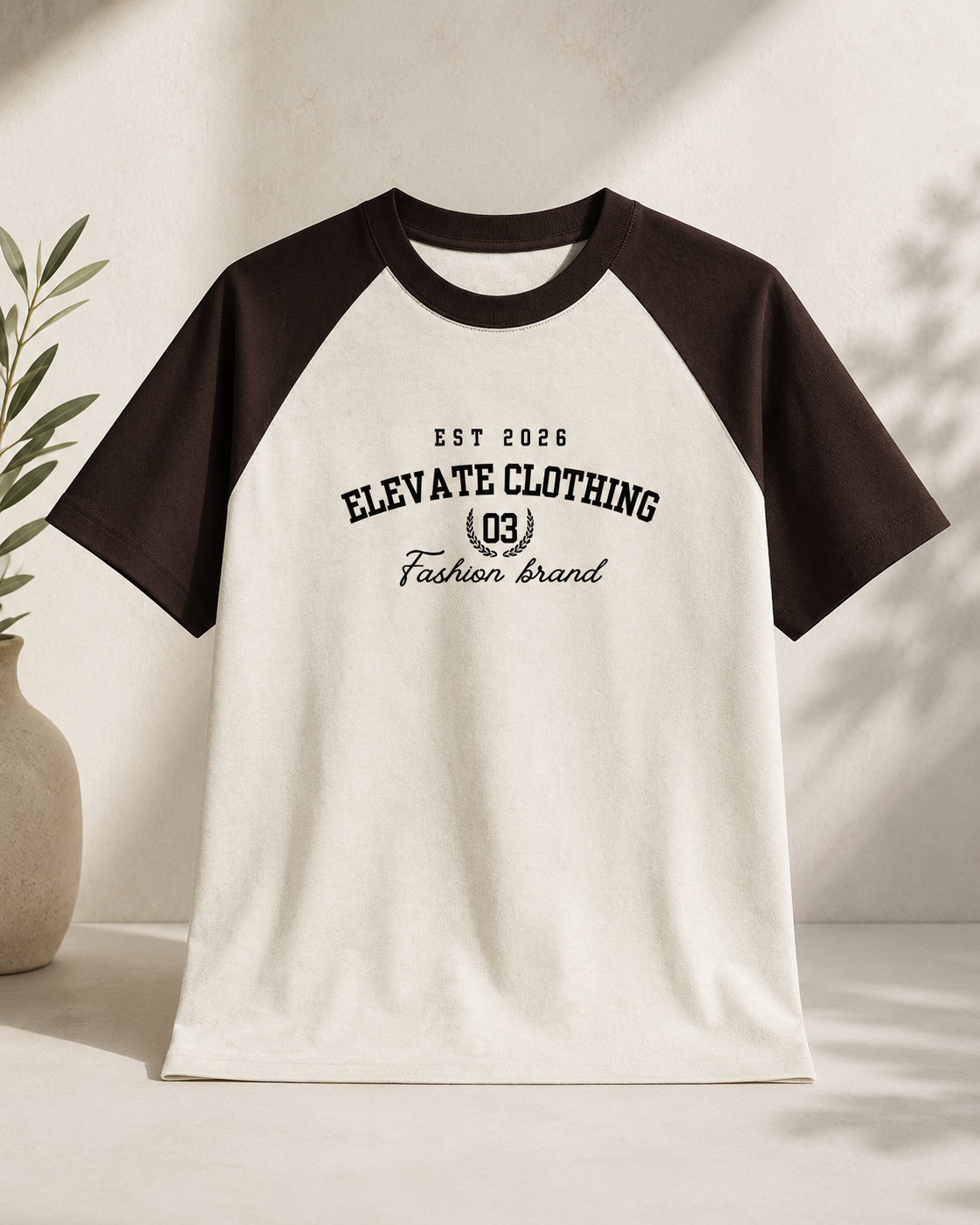 Oversized Elevate Heritage Raglan Tee