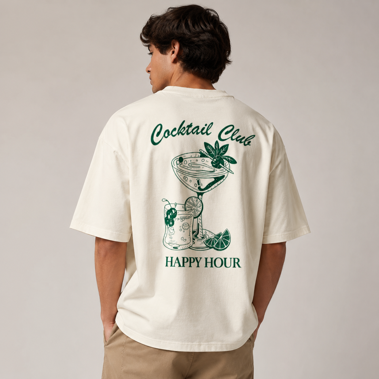 Happy Hour Oversized Tee