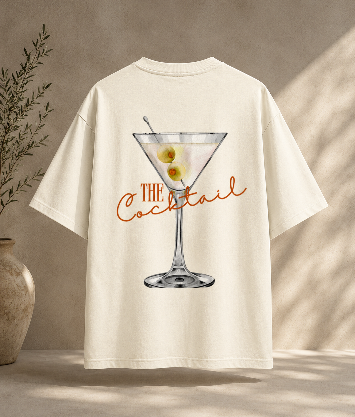 The Cocktail Unisex Oversized Tee