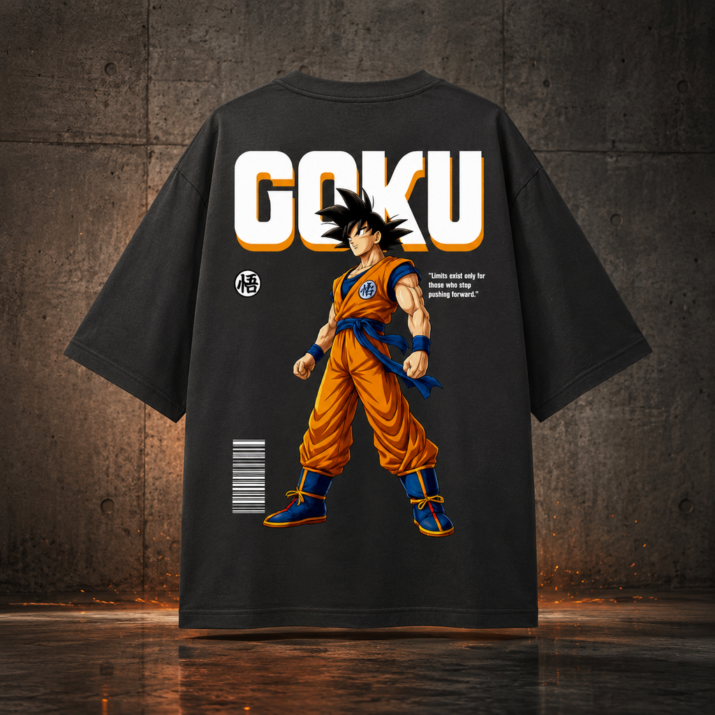 Oversized Saiyan Spirit Oversized Tee