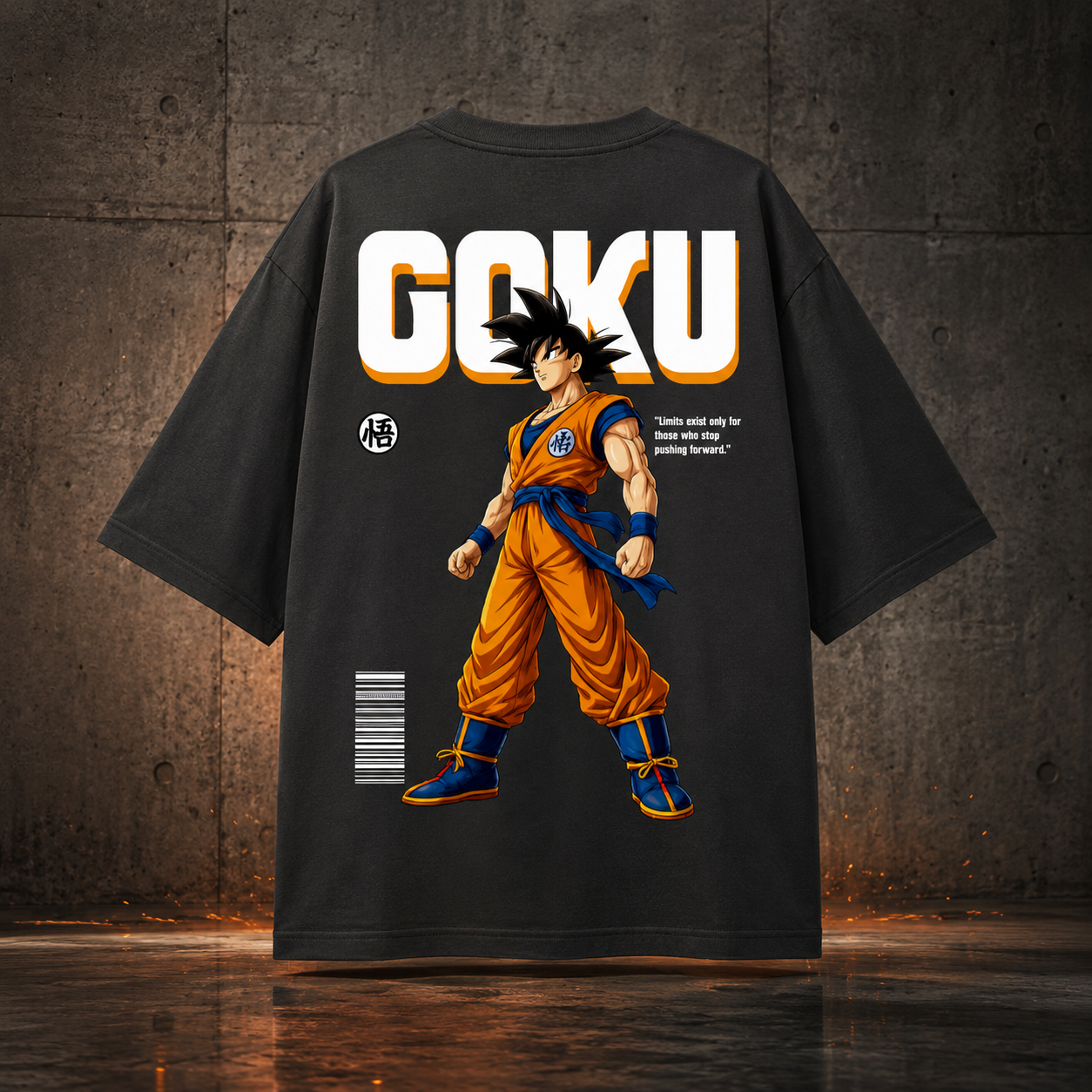 Oversized Saiyan Spirit Oversized Tee