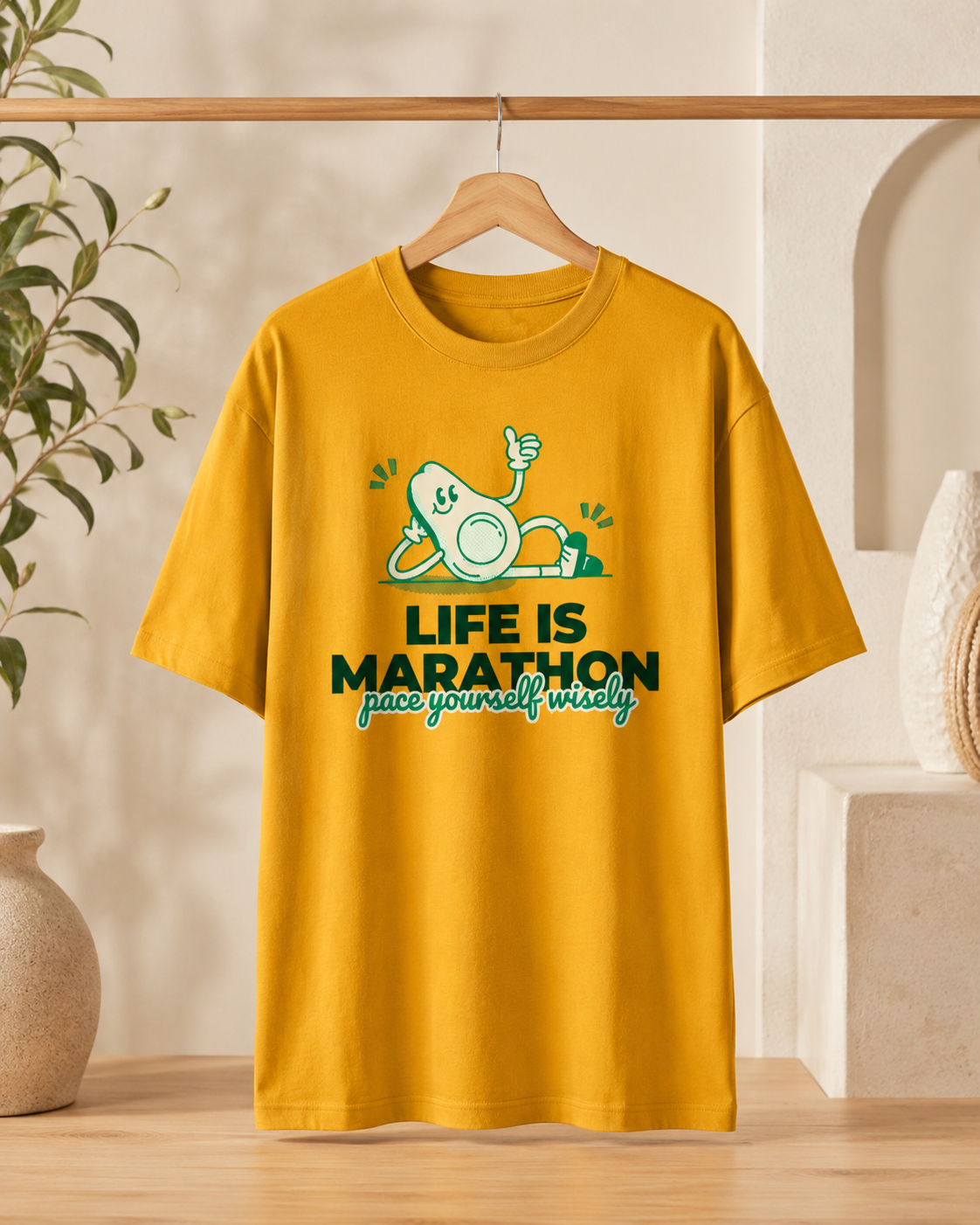Marathon Pace Oversized Tee
