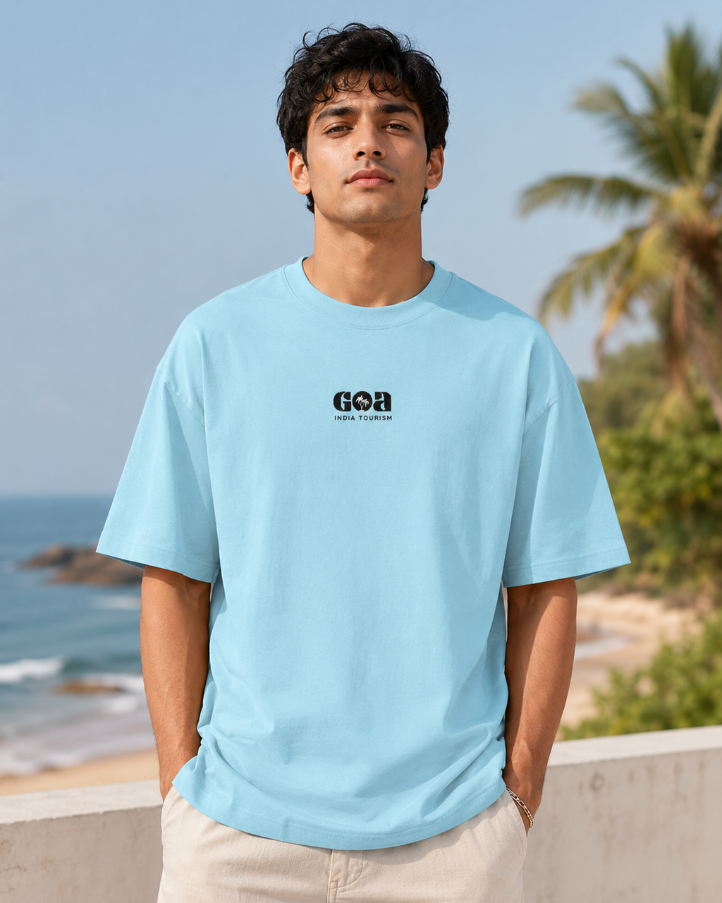 Unisex Goa Coastal Oversized Tee