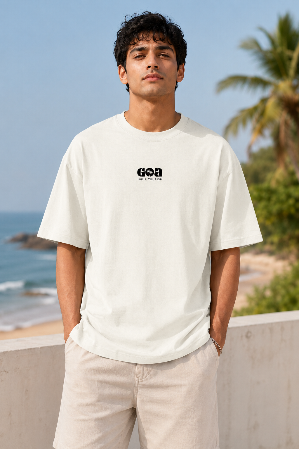 Unisex Goa Coastal Oversized Tee