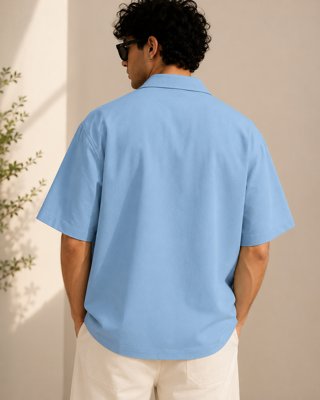 Sky Drift Oversized Shirt