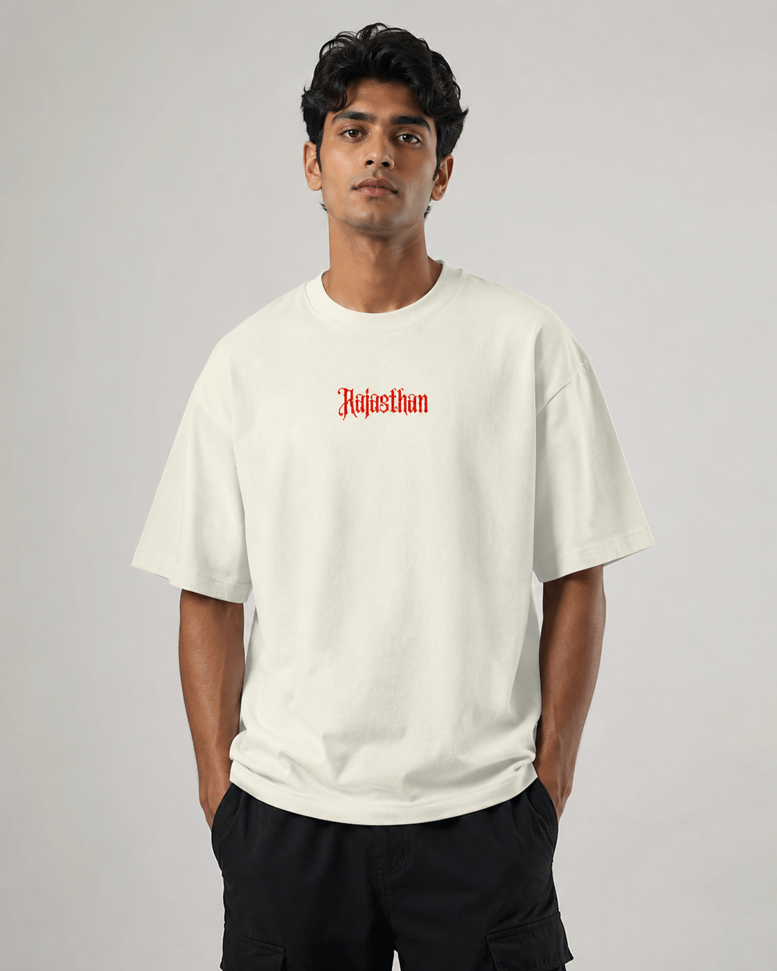 Oversized Royal Rajasthan Graphic Tee