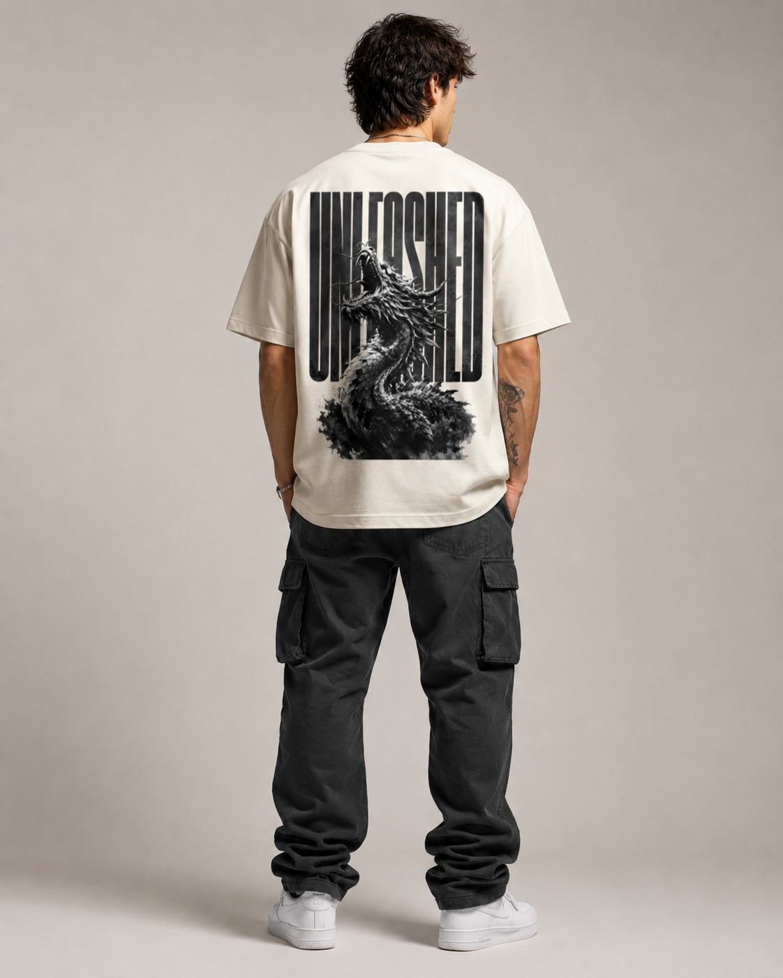 Unleashed Dragon Oversized Tee