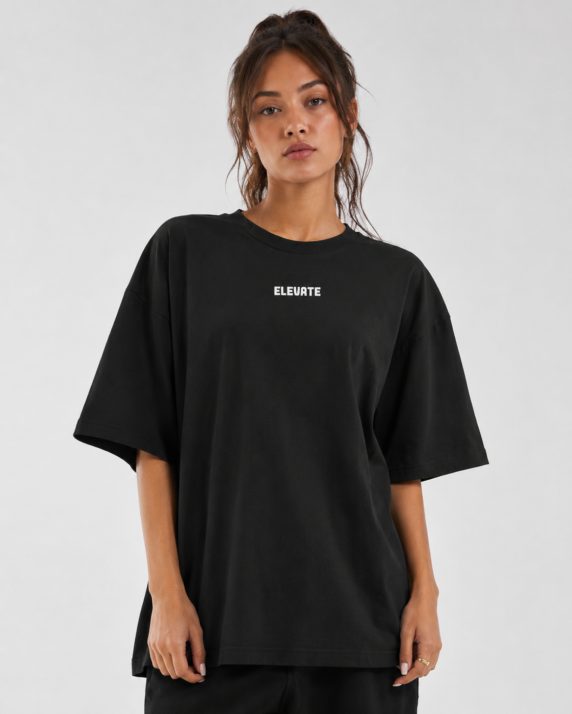 Hustle Mode Oversized Tee