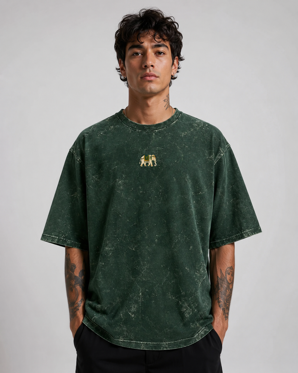 Heritage India Oversized Acid Tee