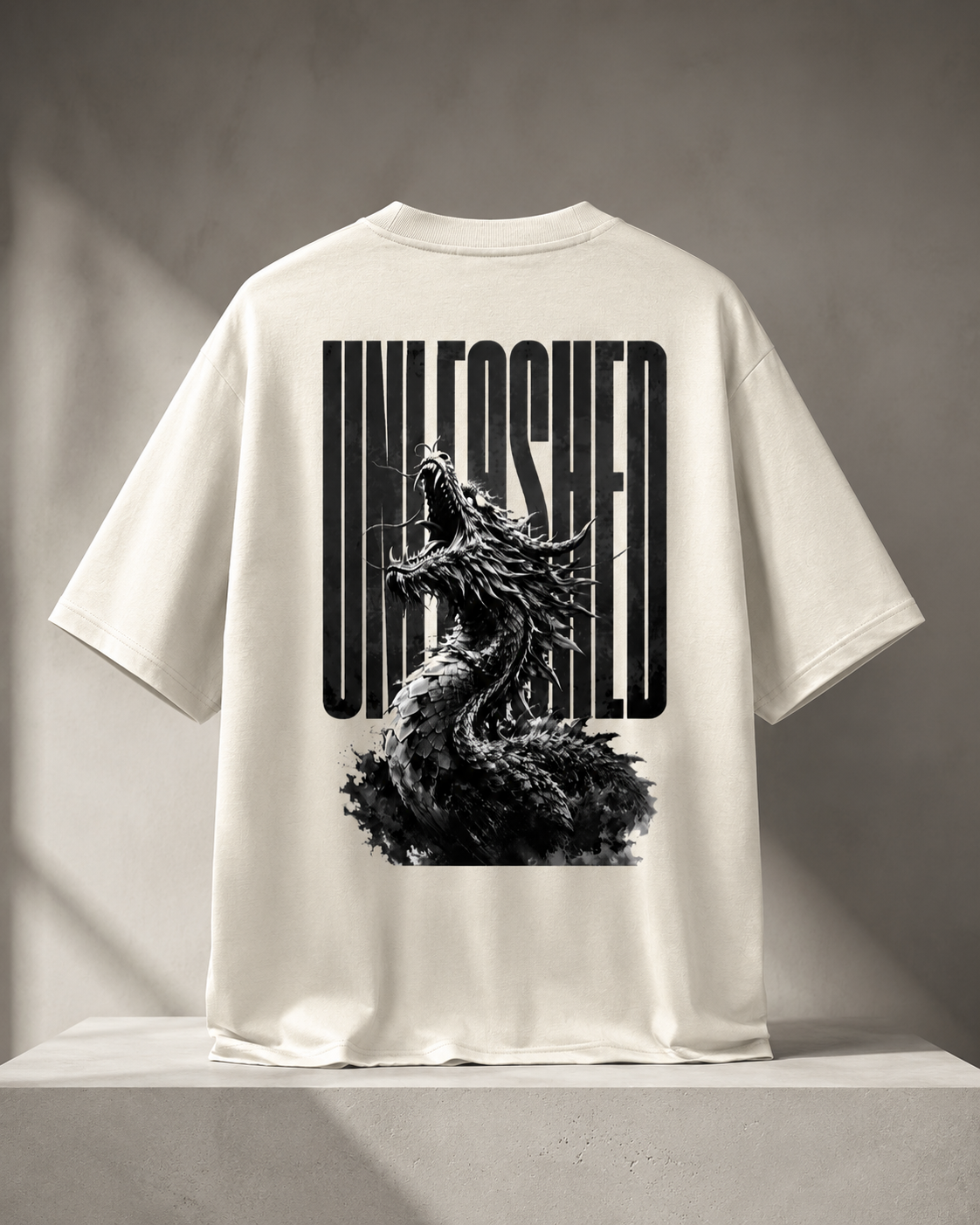 Unleashed Dragon Oversized Tee