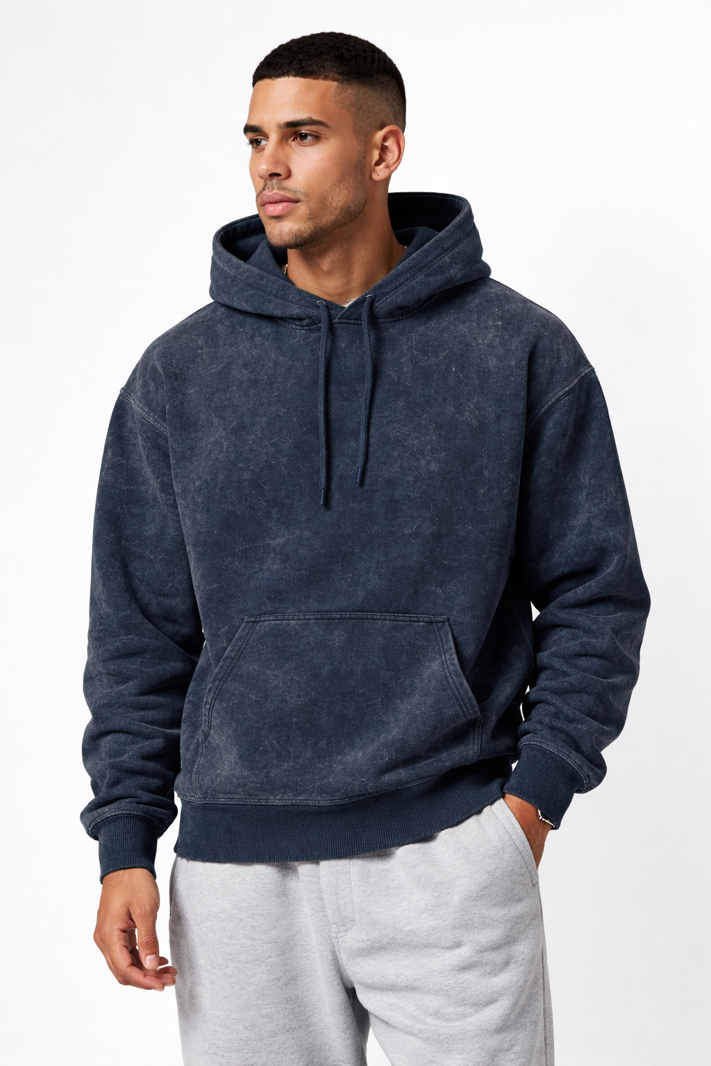 Unisex Acid Washed Hoodie