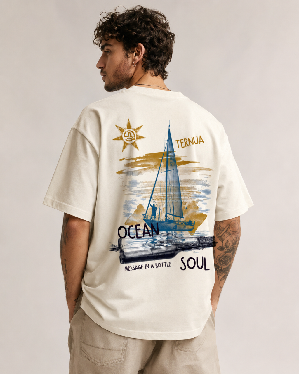 Unisex Ocean Soul Oversized Tee