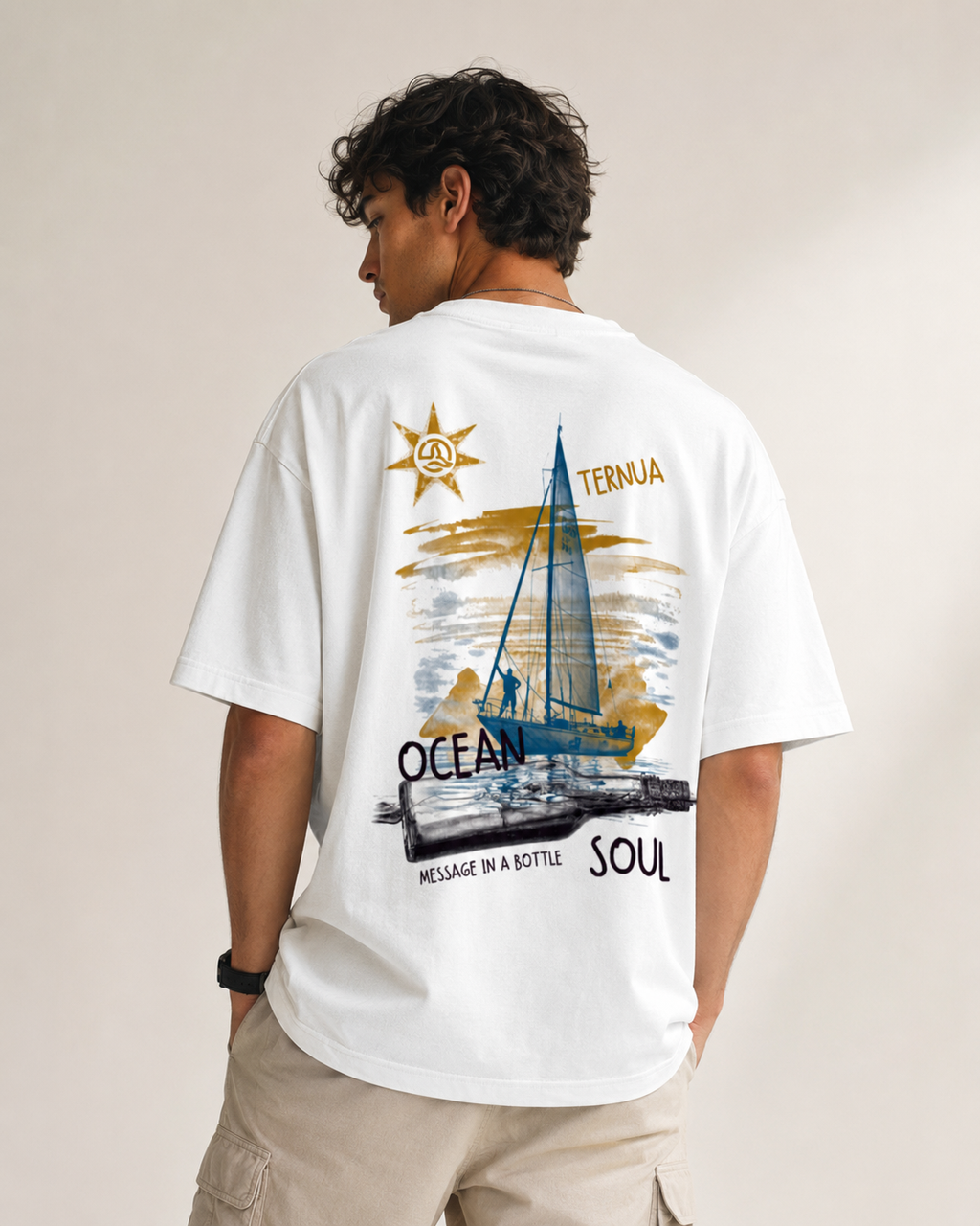 Unisex Ocean Soul Oversized Tee