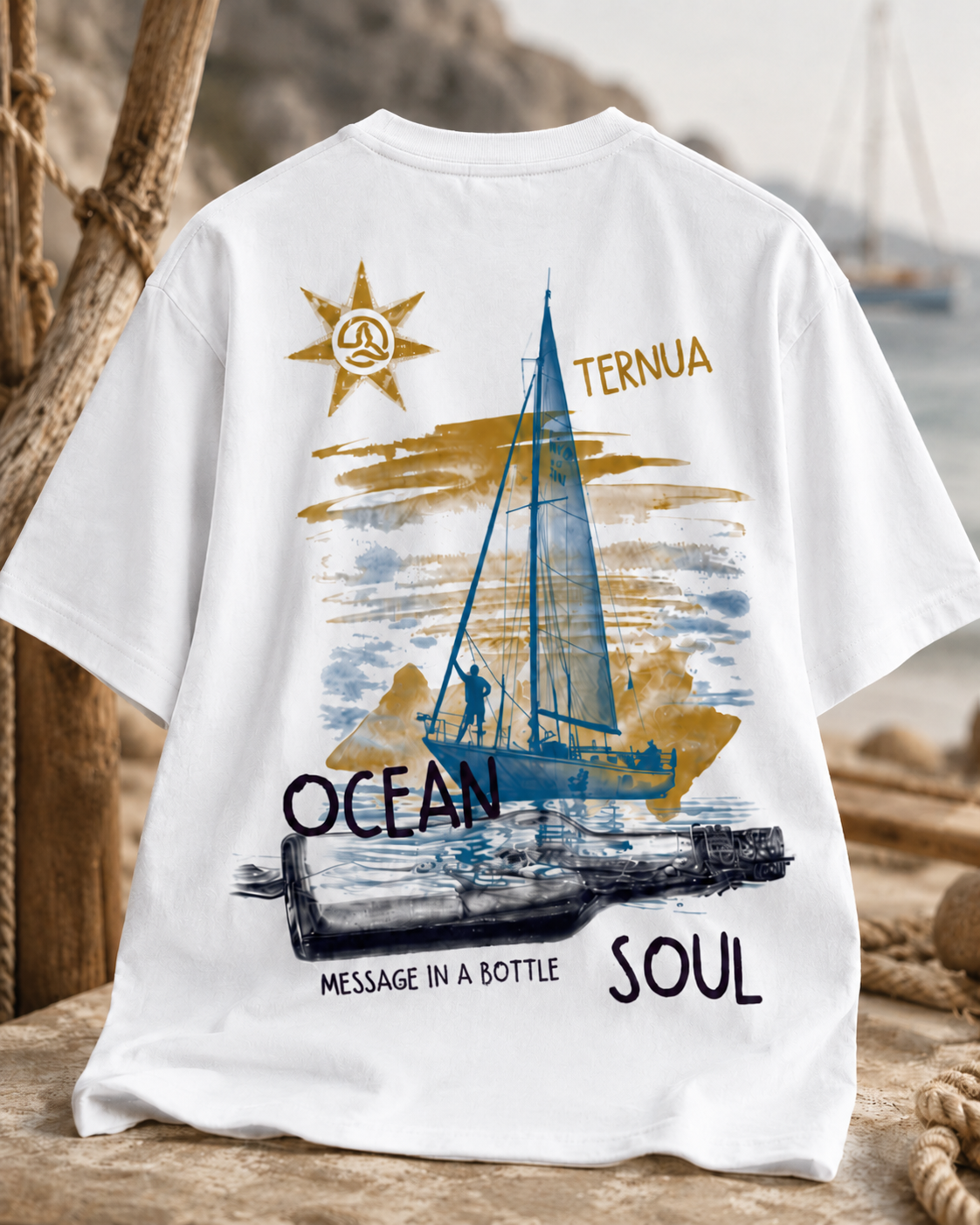 Unisex Ocean Soul Oversized Tee