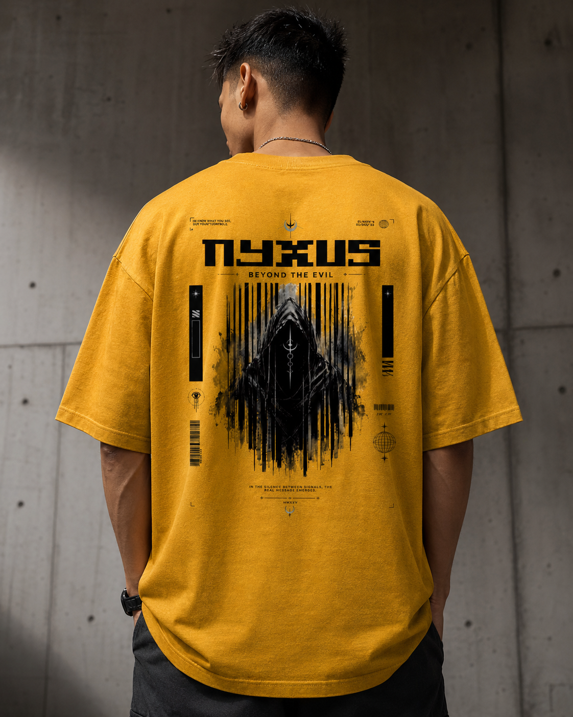 Unisex Oversized The Evil Tee