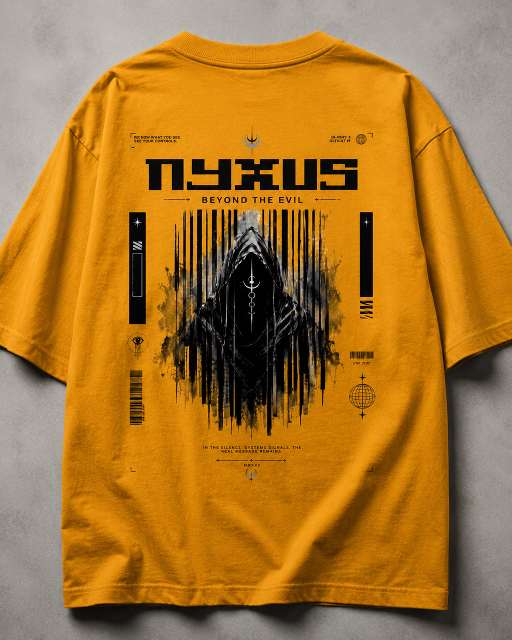 Unisex Oversized The Evil Tee