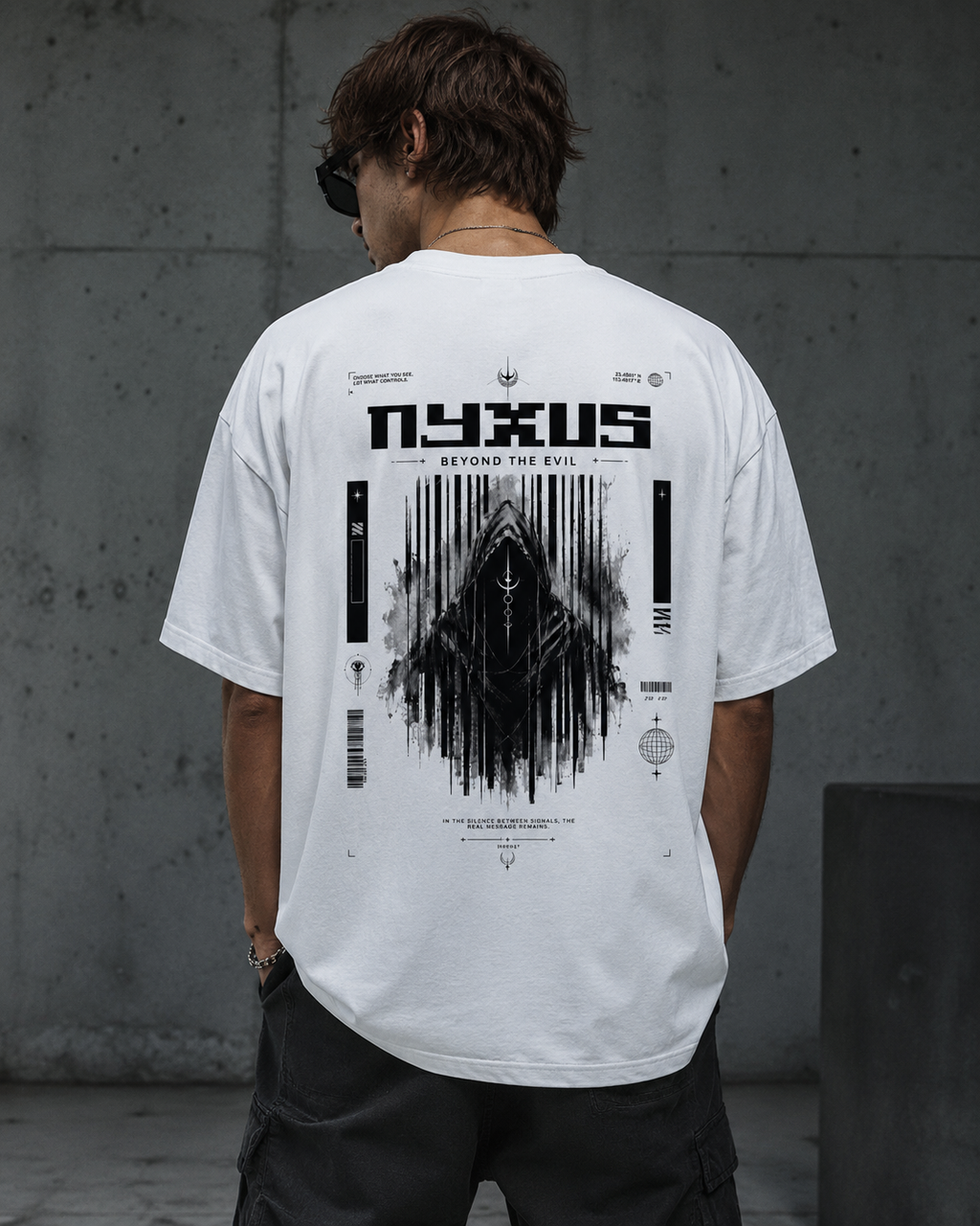 Unisex Oversized The Evil Tee