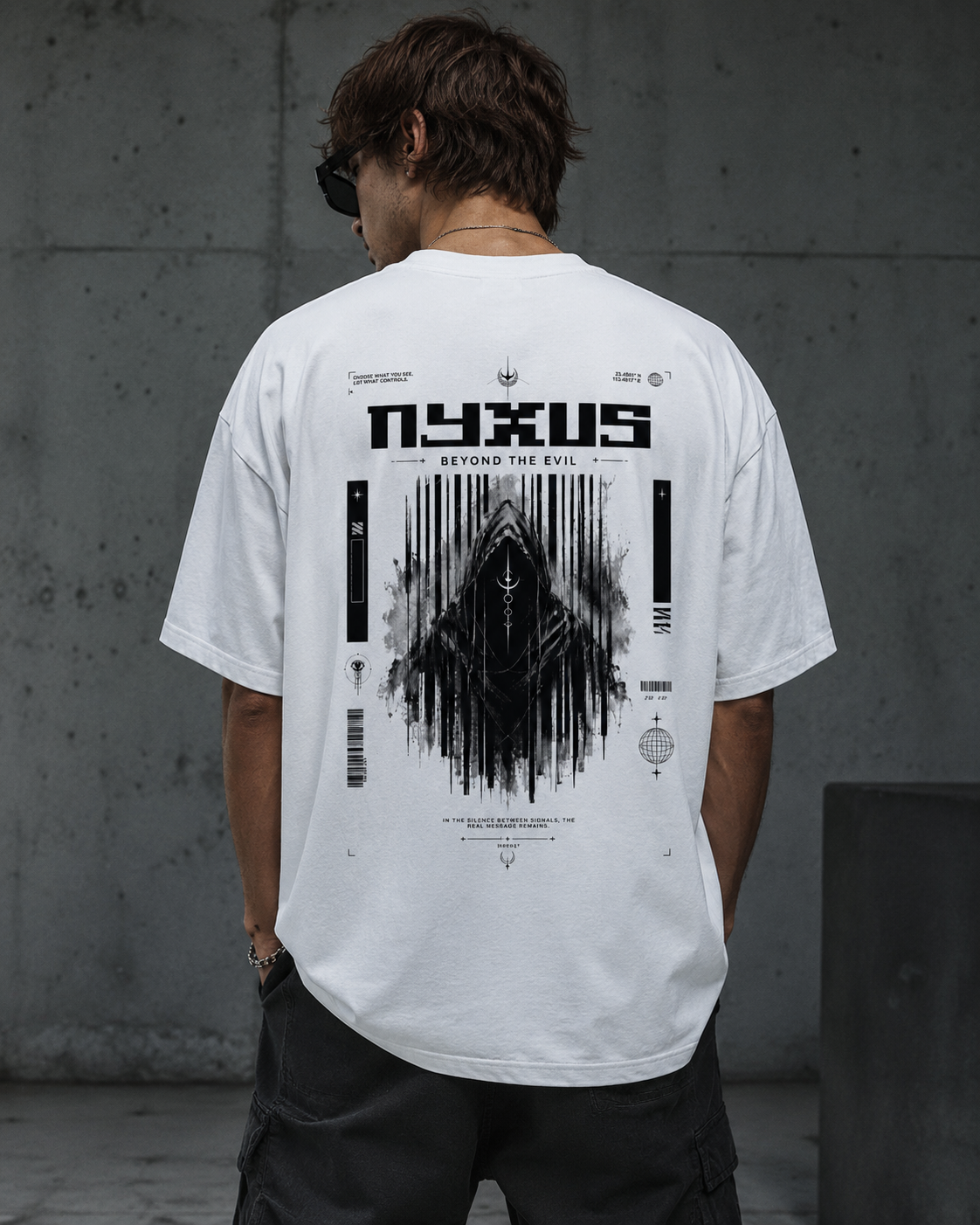 Unisex Oversized The Evil Tee