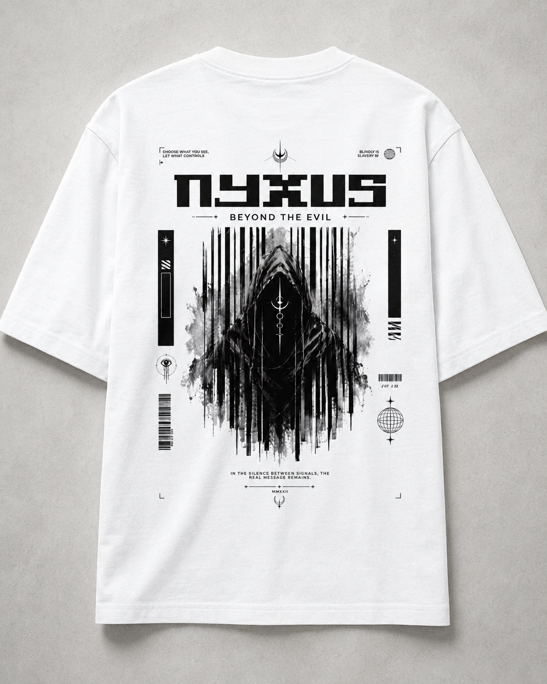Unisex Oversized The Evil Tee