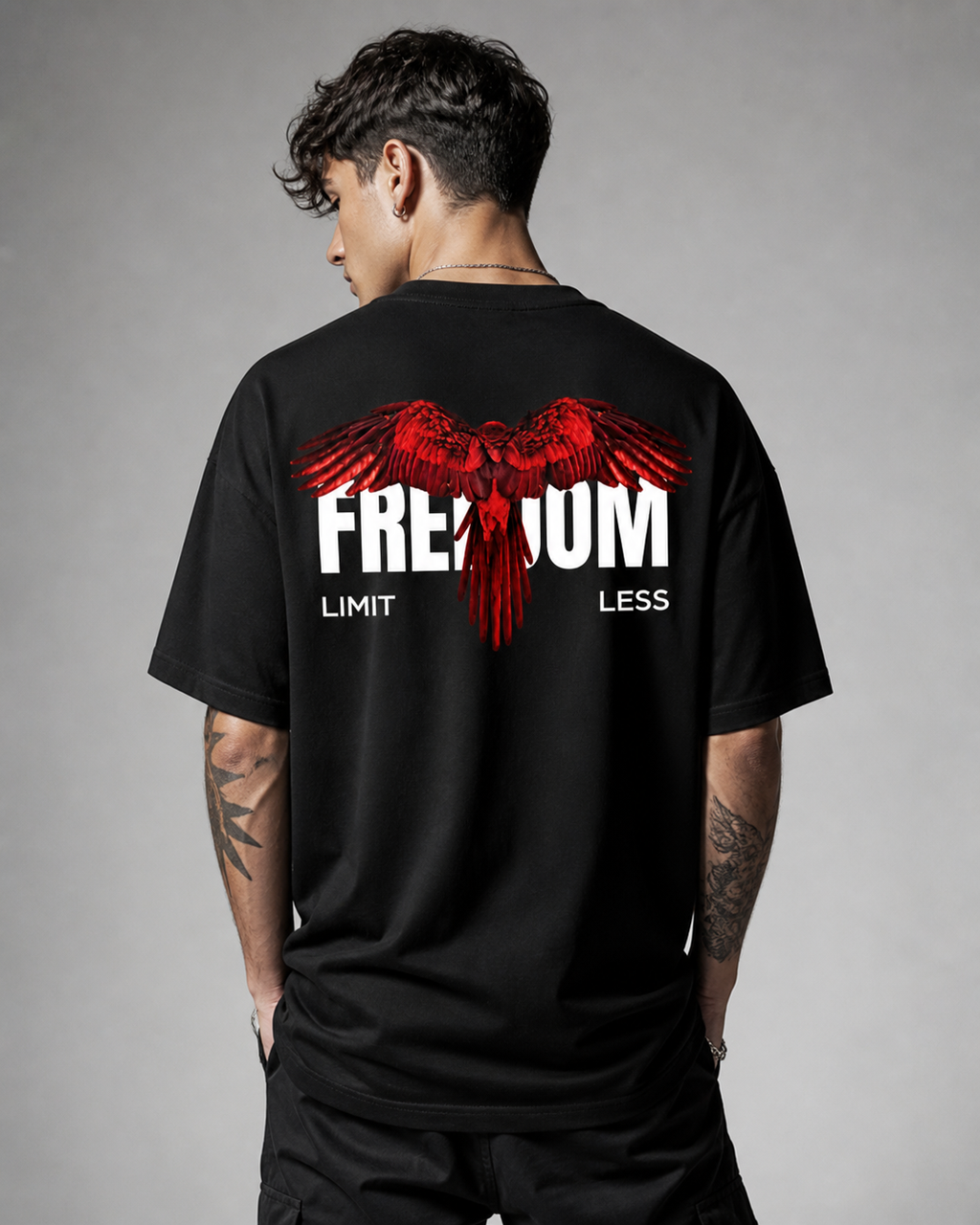 Unisex Oversized Freedom Tee