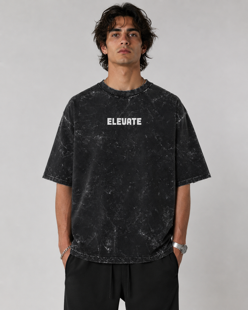 Goku Acid Washed Oversized Tee