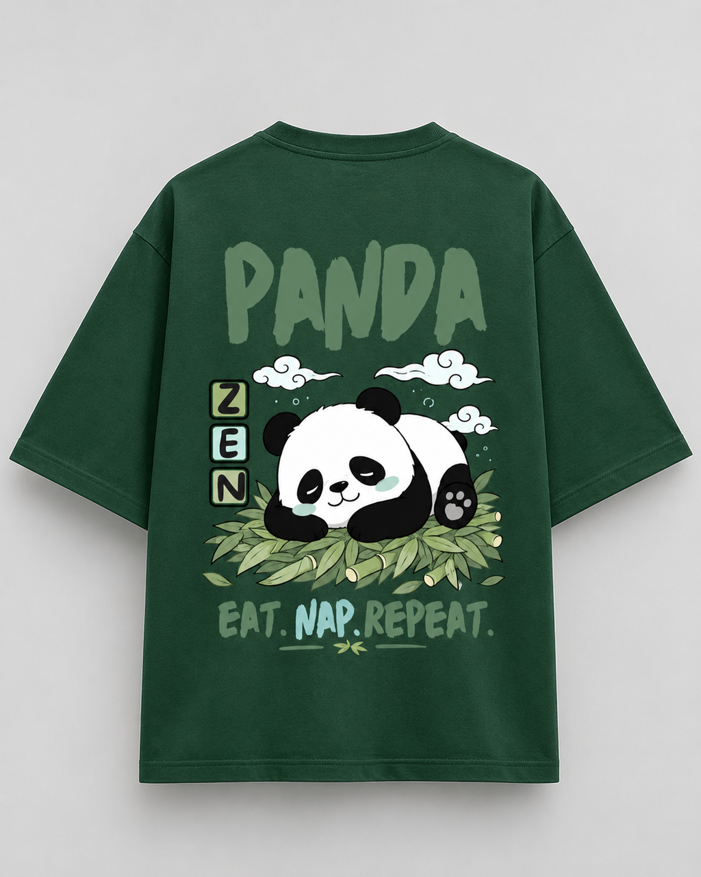 Panda Zen Oversized Tee