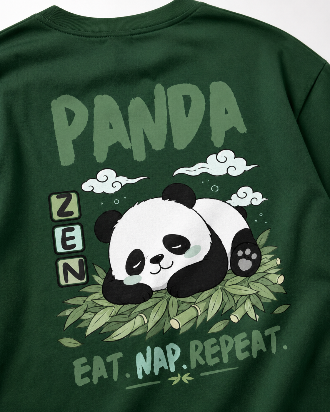 Panda Zen Oversized Tee