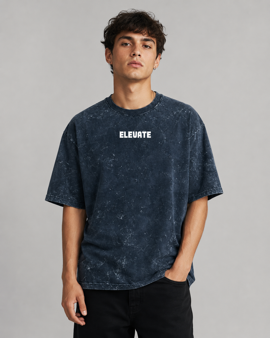 GT3 Night Run Acid Wash Tee