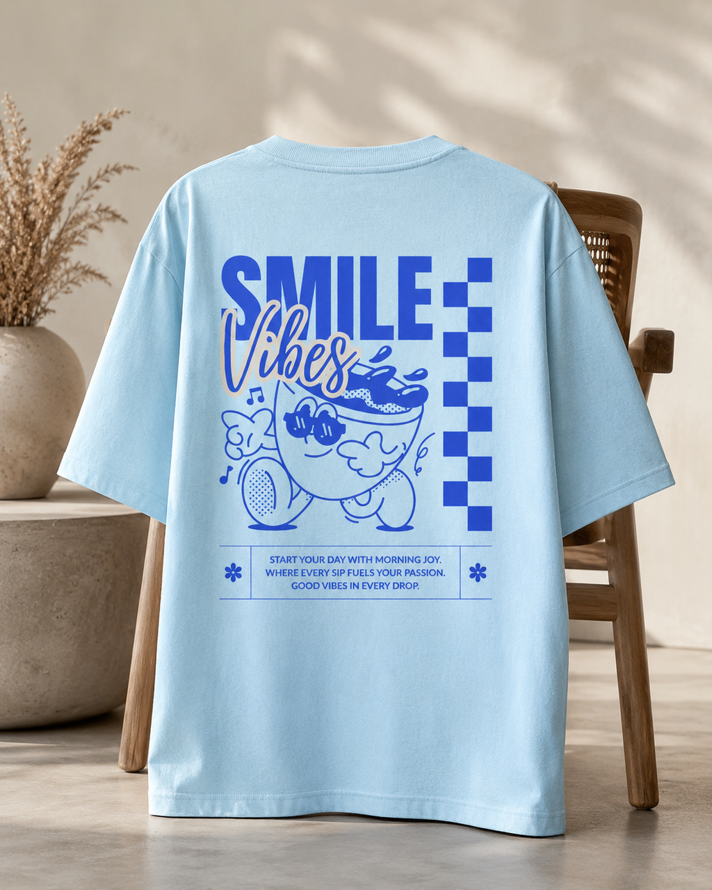 Good Vibes Oversized Tee