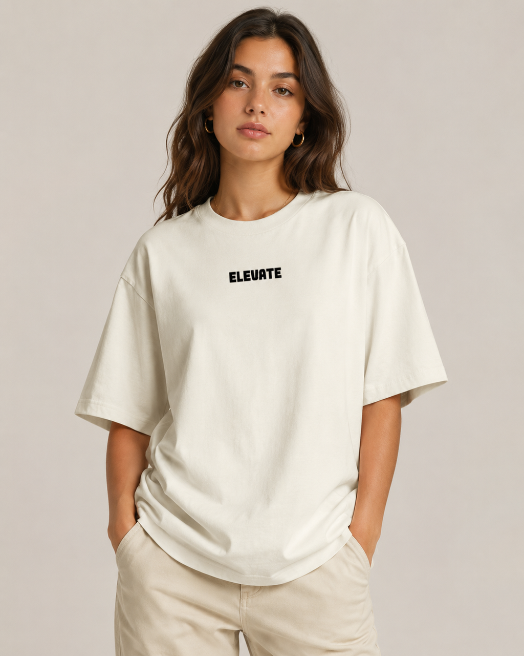 Good Vibes Oversized Tee