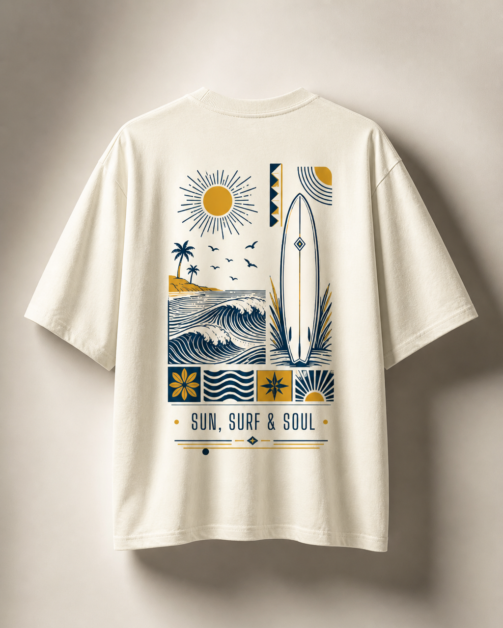 Unisex Coastal Soul Oversized Tee